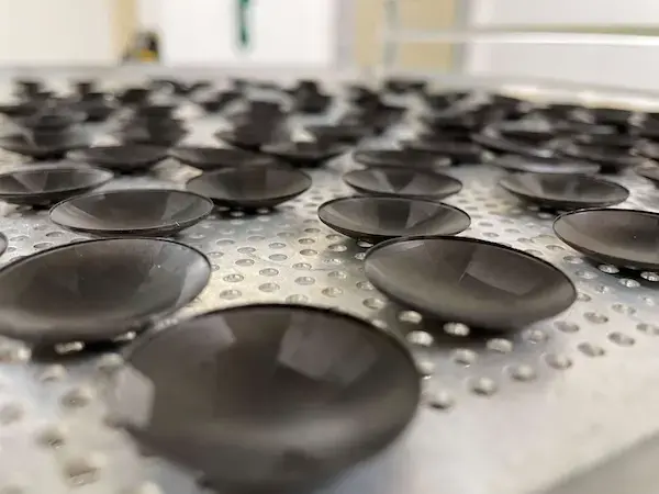 Composite tweeter domes